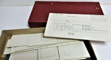 All-Nation MS-1 O Scale Country Station Building Kit