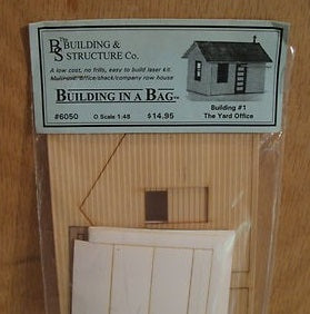 Building Structure 6050 O Scale The Yard Office Kit
