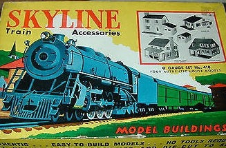 Skyline Models 410 O Scale Suburban House, Country House, Cottage, Bungalow Kit