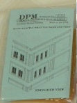 DPM 901-7 O Scale Modular Wall System Kit