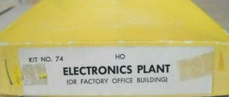 California Model Co 74 HO Electronisc Plant Kit