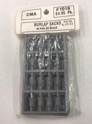 CMA 1019 HO Burlap Sacks (Pack of 64)