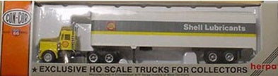 Con-Cor 025-009301 HO Shell Lubricants Tractor + 45 FT Trailer