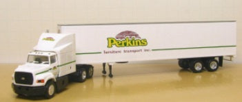 Con-Cor HO Perkins Furniture Transport Inc. 18-Wheels Tractor & Trailer