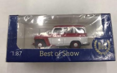 Best Of Show 87011 1:87 Jeep Station Wagon