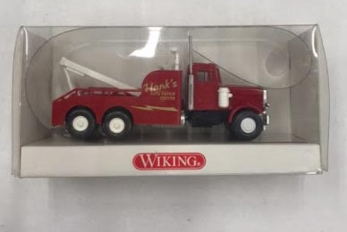 Wiking 6310127 1:87 Peterbilt Heavy Duty Semi Tow TruckHank''''s Auto Repair