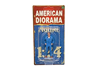 American Diorama 77494 1:24 Mechanic - John Inspecting Figure