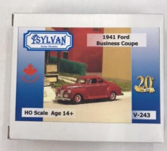 Sylvan Scale Models V-243 1:87 1941 Ford Business Coupe