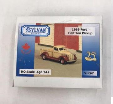 Sylvan Scale Models V-247 1:87 1939 Ford Half Ton Pickup Kit
