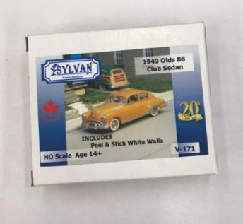 Sylvan Scale Models V-171 1:87 1949 Olds 88 Club Sedan Kit