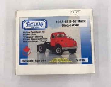 Sylvan Scale Models V-096 1:87 1957-65 B-67 Mack Single Axle Kit