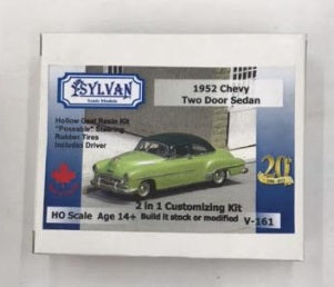 Sylvan Scale Models V-161 1:87 1952 Chevy Two Door Sedan Kit