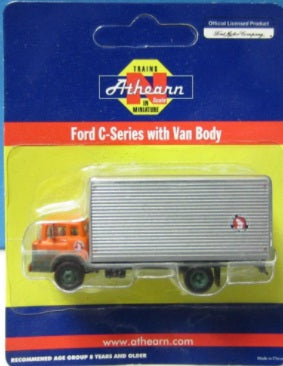 Athearn 10085 N Scale Ford C-Series with Van Body