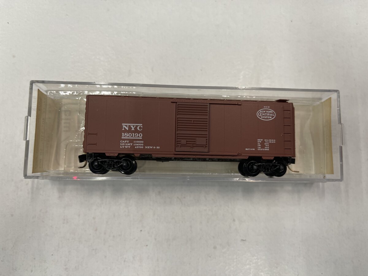 Brooklyn Locomotive Works BLW-21 N Scale New York Central 40' Single Door Boxcar