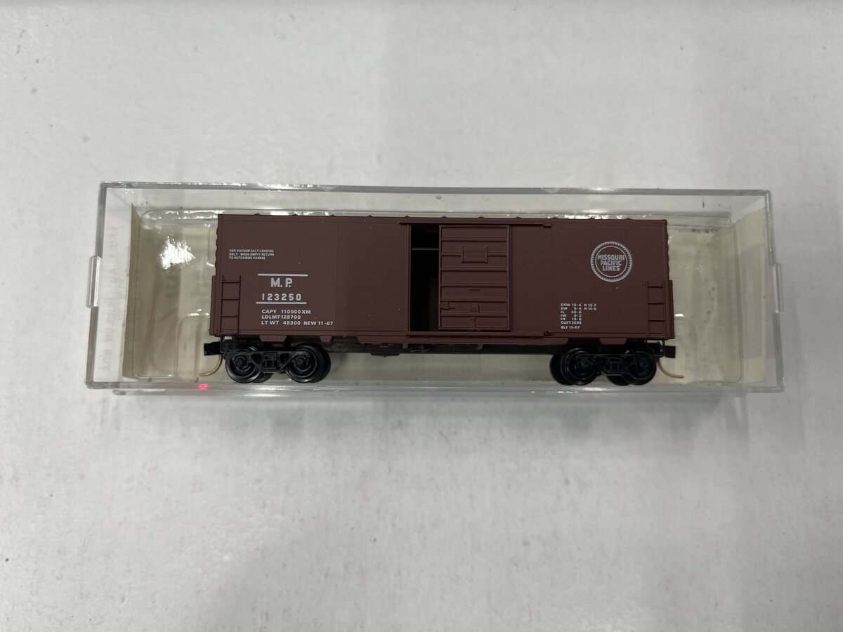Brooklyn Locomotive Works BLW-30 N Missouri Pacific 40' Modern Boxcar #123250
