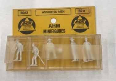 AHM 6083 HO Assorted Men Figures Unpainted