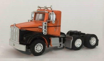 Herpa 6566 1:87 W-900 Day Cab Tandem Axle Tractor Orange/Black