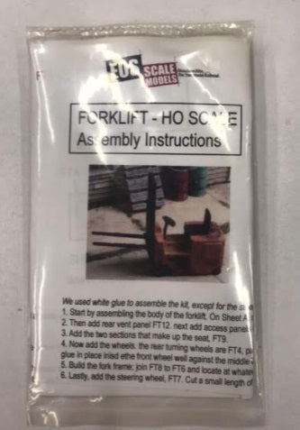 FOS Scale Limited HO Scale Forklift Kit