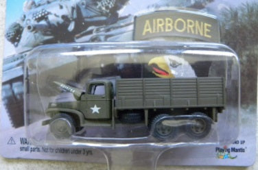 Johnny Lightning 305-01 1:87 Scale Green Airborne WWII 6x6 Truck