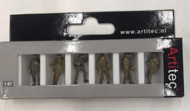 Artitec Models 387.88 1:87 US Infantry Figures (Set of 6)