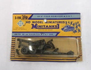 Roco Z-119 HO Minitanks 8" Field Howitzer M2A1