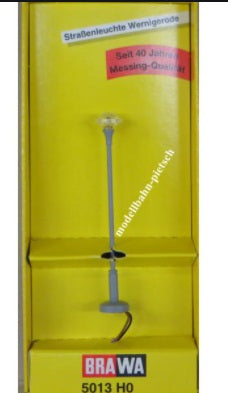 Brawa 5013 HO Gray Lamp Street Light