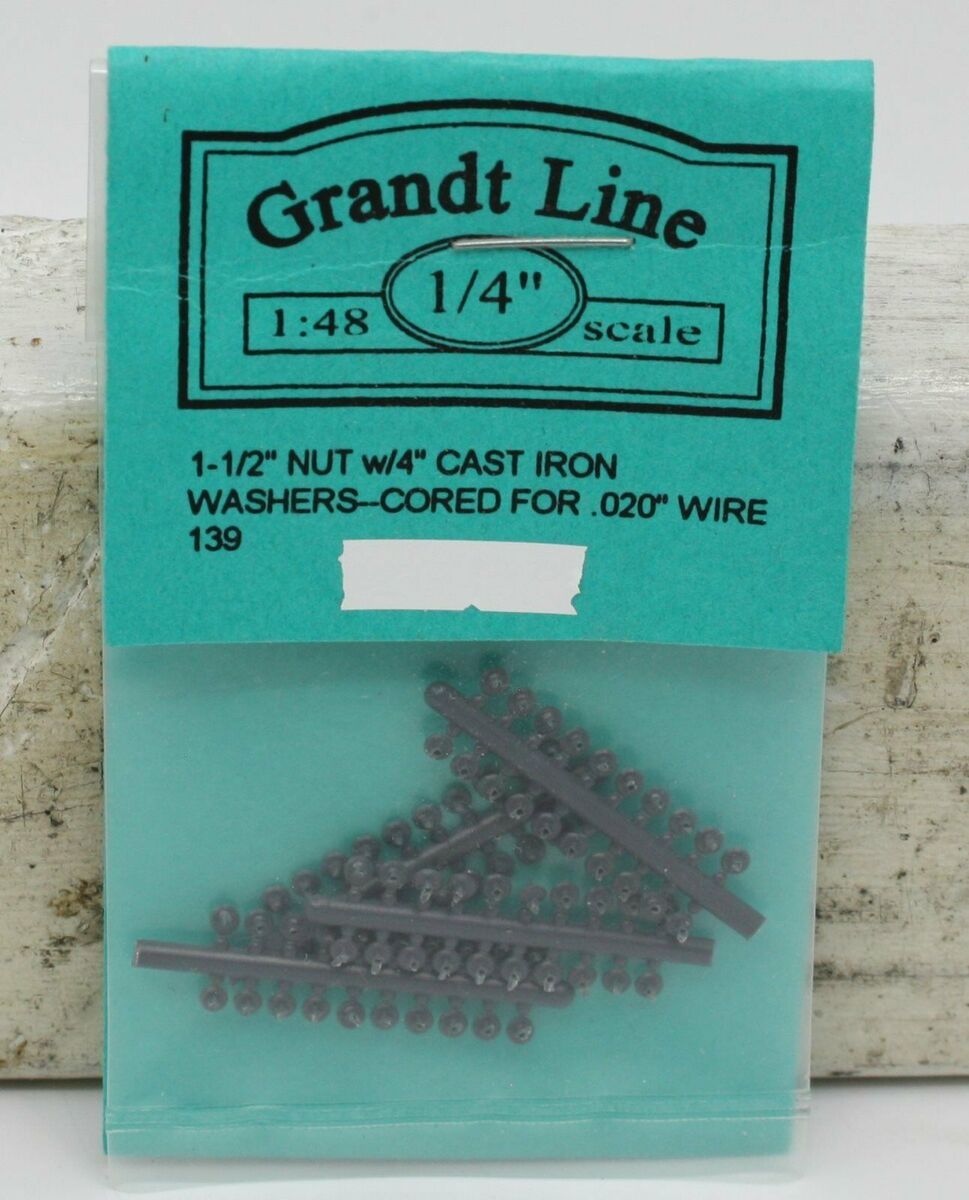 Grandt Line 139 Nut Cast iron Washer-Cored