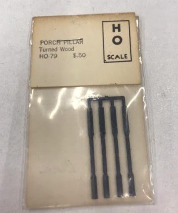 Grandt Line 79 HO Porch Pillar Turned Wood