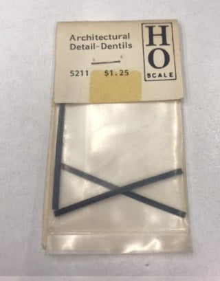Grandt Line 5211 HO Architectural Detail-Dentils