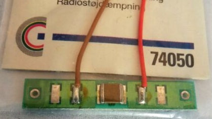 Marklin 74050 Radio/TV Interference Suppression NIP