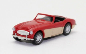 Wiking 8160523 HO Red/Tan Austin Healey 3000