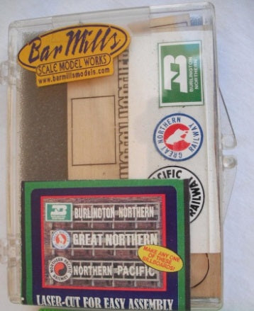Bar Mills 99051 N-HO Northern Pacific/Burlington Northern/Great Northern Kit