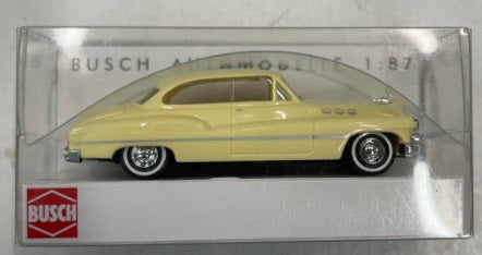 Busch 44706 Cream Yellow HO Buick '50 Limousine