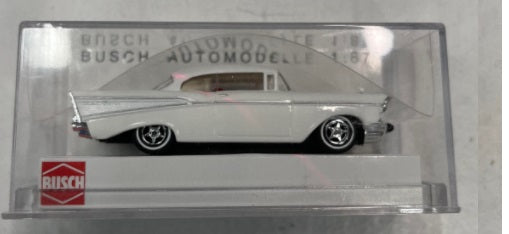 Busch 45003 HO White Chevrolet Bel Air '57