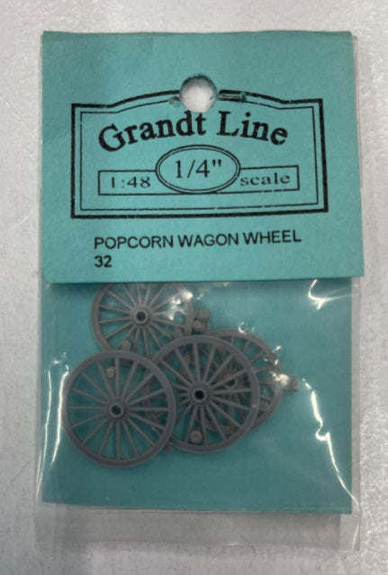 Grandt Line 32 1:48 Popcorn Wagon Wheel