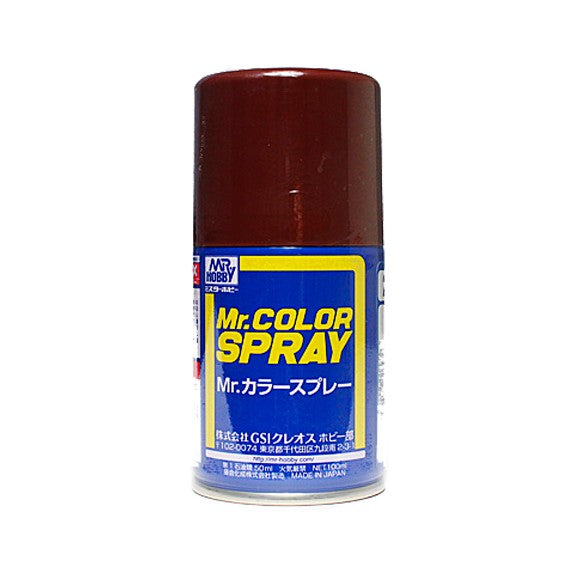 Gunze S29 Mr. Color Semi Gloss Hull Red Paint 3-1/3 Oz. Spray Can