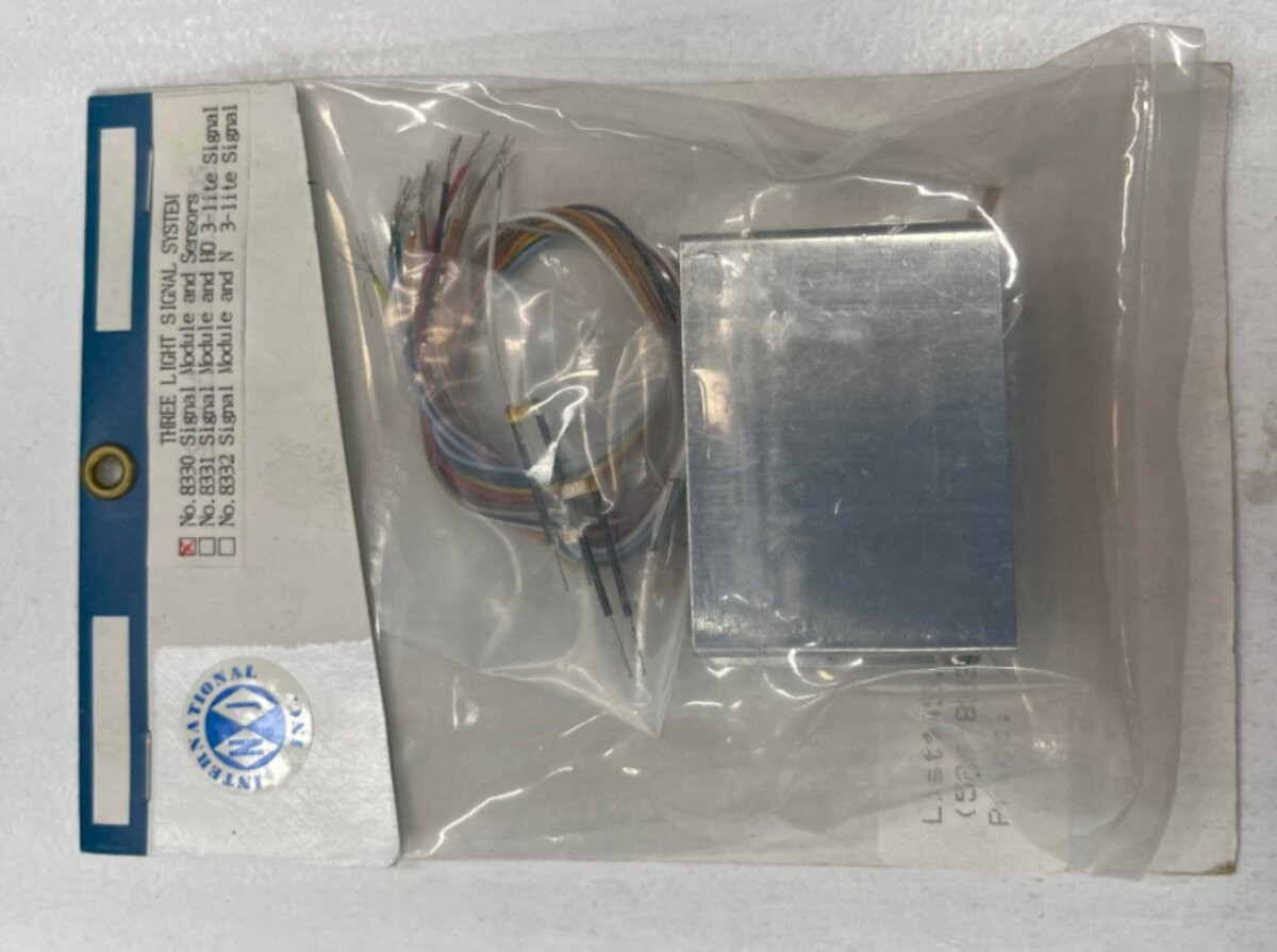 NJ International 8330 Three Light Signal System and Sensors