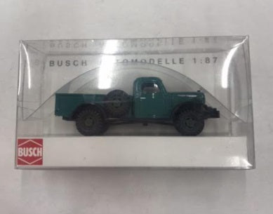 Busch 44000 HO Teal Dodge Power Wagon