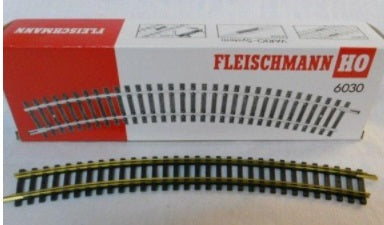 Fleischmann 6030 1 Piece HO Brass Model Track Curve Radius 2 415 mm 30 Deg