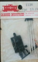 Caboose Industries 113R HO Ground Throw Flat