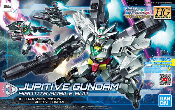 Bandai 2492933 1:144 HG Build Divers:R Jupitive Gundam Plastic Model Kit