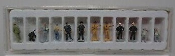 Con-Cor 0002-009956 12 Ho Figures Asst. Workers and Military
