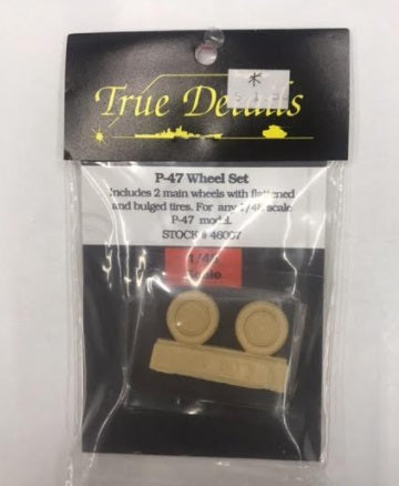 True Details 46007 1:48 P-47 Wheel Set