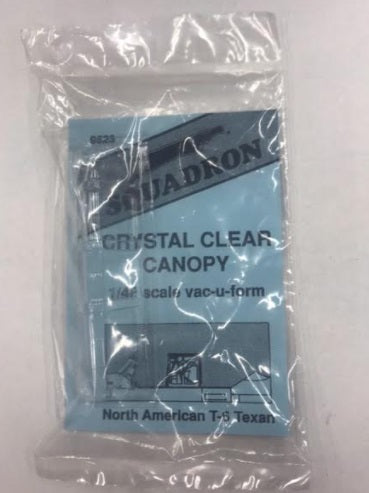 Squadron 9523 1:48 Crystal Clear Canopy North American T-6 Texan