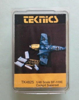 Teknics TK4825 1:48 BF-109E Cockpit Superset