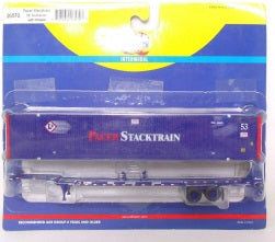 Athearn 26570 HO Pacer Stacktrain 53' Container w/ Chasses