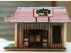 RS Laser 4005 Z Scale Greg's Saloon and Repair Ship Kit