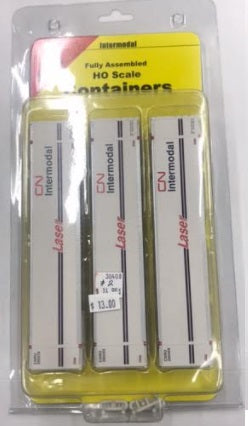 InterMountain 30408-02 HO A-Line 48' Smooth Side Container CN Laser