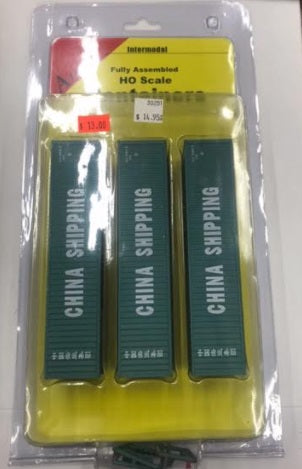 A-Line 30251 HO China Shipping 40' Corrugated Containers#4082020/5723524&5732526