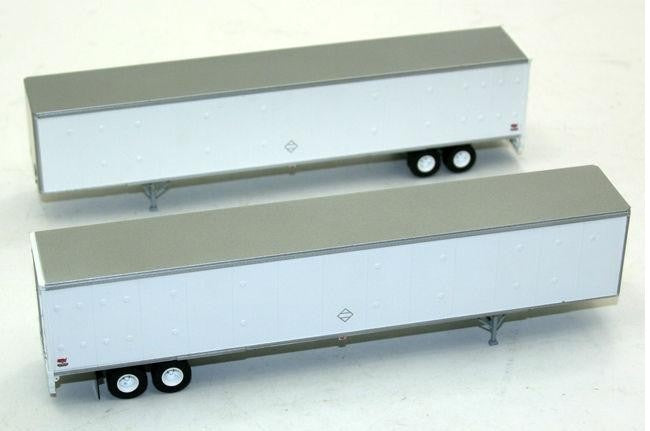 Athearn 28400 HO Owner Operator 53' Wabash Duraplate Trailers